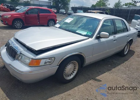 2002 Mercury Grand Marquis Ls from USA, damaged, VIN 2MEFM75W72X656896